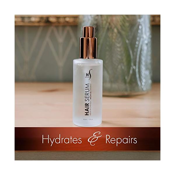 Herstyler-Hair-Repair-Serum-Argan-Oil-Hair-Serum-Vitamin-E-Hair-Serum-and-Aloe-Vera-Hair-Serum-for-Frizz-Control-Shine-and-Straightening-Coz-Love-is-in-the-Hair-2-Fl-Oz-60-Ml HerStyler Hair Repair Serum - Argan Oil Hair Serum for Frizz Control, Shine and Straightening - Serum for Hair with Vitamin E and Aloe Vera - 2 Fl. Oz. / 60 Ml
