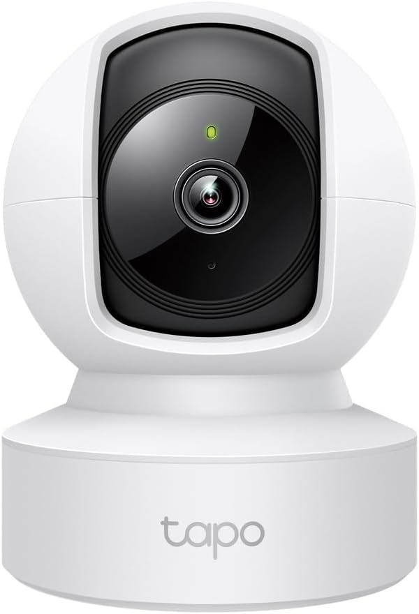 Tapo C202, 1080P Full HD, Hareket Tespit ve Takibi, 360°, 9m Gece Görüşü, Çift Yönlü Ses, Alarm, Bulut/Yerel Depolama, Bebek Ağlaması Tespiti, İç Mekan Ethernet/Wi-Fi Güvenlik Kamerası
