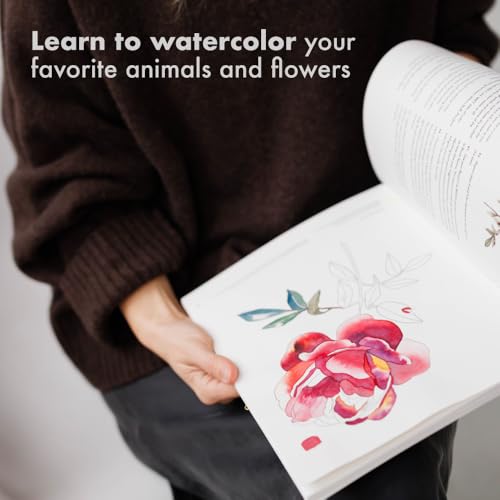 image for Paige Tate & Co Watercolor Workbook: Flowers, Feathers, and Animal