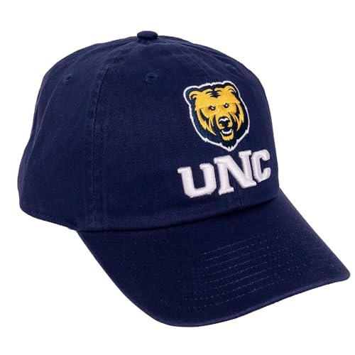 Desert Cactus University of Northern Colorado Baseball Hat UNC Bears Vamos Embroidered Hats Cap Adjustable Cloth Strap Adult (Style A) Blue