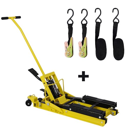 Gato hidráulico para motos con rango de elevación de 4.5 a 15 pulgadas 6