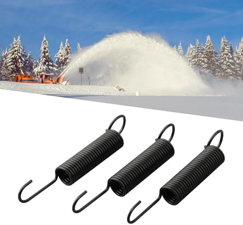 3Pcs Metal Extension Spring 932 0710 Compatible With Snow Blower Thrower 732 0710 Replacement Parts Set — view 3