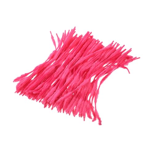 PERSELOSO 100Pcs Chenille Stems Twisting Craft Supplies for DIY Projects Bendable Bar for Creative Art for School and Home Crafts