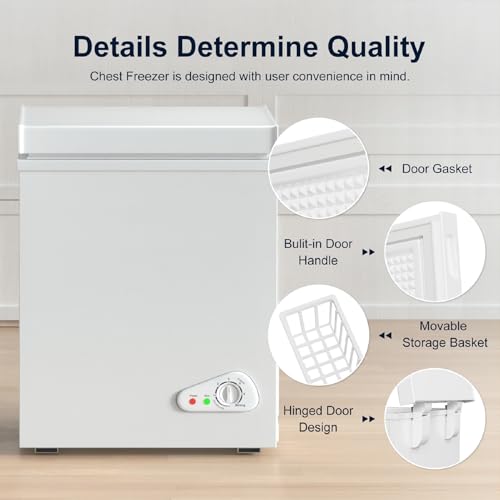 TABU 5.0 Cu Ft Chest Freezer