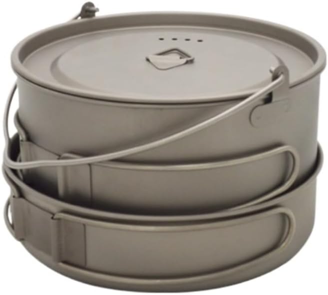 Camping Cookware Outdoor Picnic Camping Cookware Tableware Pot Set Foldable Handle Portable Pan Frying Outdoor Picnic