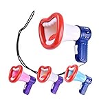 Hecho de plástico duro de alta calidad ecológica, el juguete cambiador de voz es seguro para los niños para sostener sin rebabas, que es duradera, resistente al caer, y estable. También el botón de la máquina es fácil de controlar