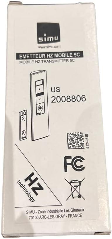 Simu Hz Mobile Transmitter 5 Channel (White) #2008806
