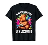 capybara Geek Humour fille Ado Cadeau Gamer
