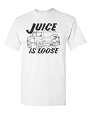 Juice is Loose OJ Simpson Bronco Men's T-Shirt - Med White (ATA1654)