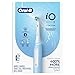 Oral-B iO Deep Clean Rechargeable Electric Powered Toothbrush, Icy Blue with iO Series 3 Limited, 2 Brush Heads and Travel Case - Pressure Sensor to Protect Gums - 3 Cleaning Settings - 2 Minute Timer