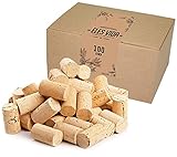 SUPER LEICHT ZU VERARBEITEN: Mit einer Dicke von ca 2,4 cm sind die Korken sehr haltbar, stabil und brechen oder bröseln nicht beim Schneiden, Kleben oder Verarbeiten!