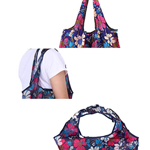 Cabilock Bolsa de Mercadoria Reutilizável Dobrável Grande Capacidade Ecológica Bolsas de Armazenamen