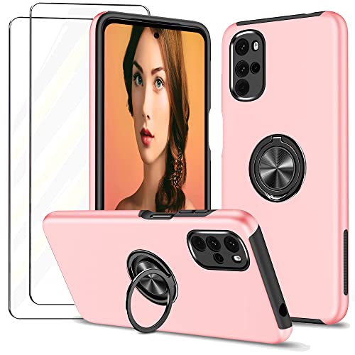 NEINEI Cover per Motorola Moto G22 4G + 2 Vetro