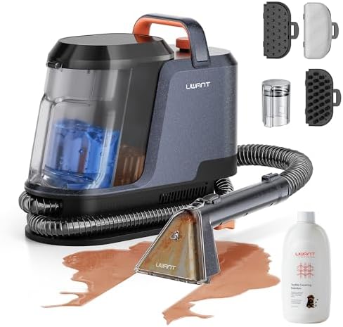 Uwant Portable Carpet and Upholstery for Deep Cleaner, 18Kpa Carp...