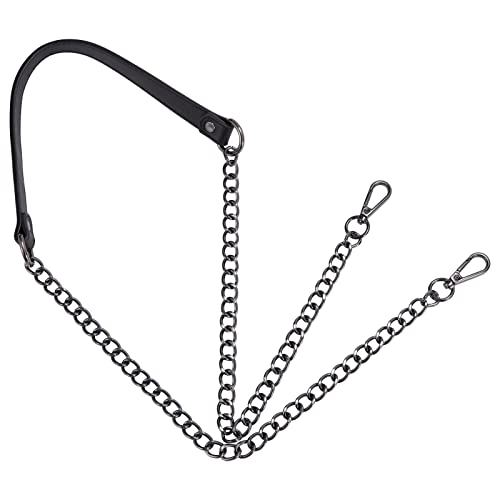 Damen Umhängekette Für Taschen - Verstellbarer Schulterriemen Aus PU Leder & Metall