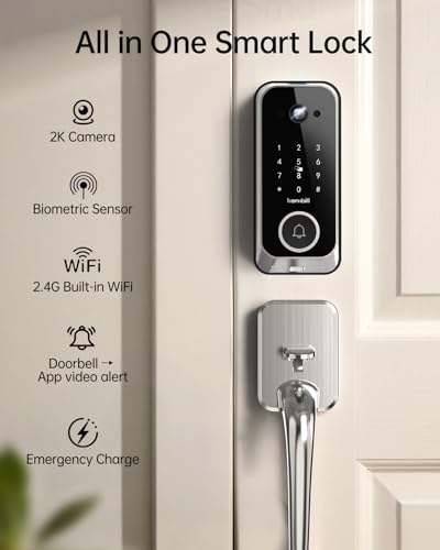 Smart biometric door lock