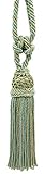 Kabeldurchmesser: 9,5 mm DecoPro Ellora Collection EL05 Vorhang mit Quaste, 26 cm Quaste, 90 cm breit, 10 mm lang, Ellora Collection