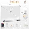 Signsxcel LED Note Board with Colors, 6 Modes & 8 Colors Acrylic Dry Erase Board with Light, Include Adapter Led Drawing Board for Kids, Best Birthday Gifts Ideas for Girl, 13.7"X10"