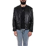 Otoño, Guess Chaqueta de Piel sintética. Negro XL