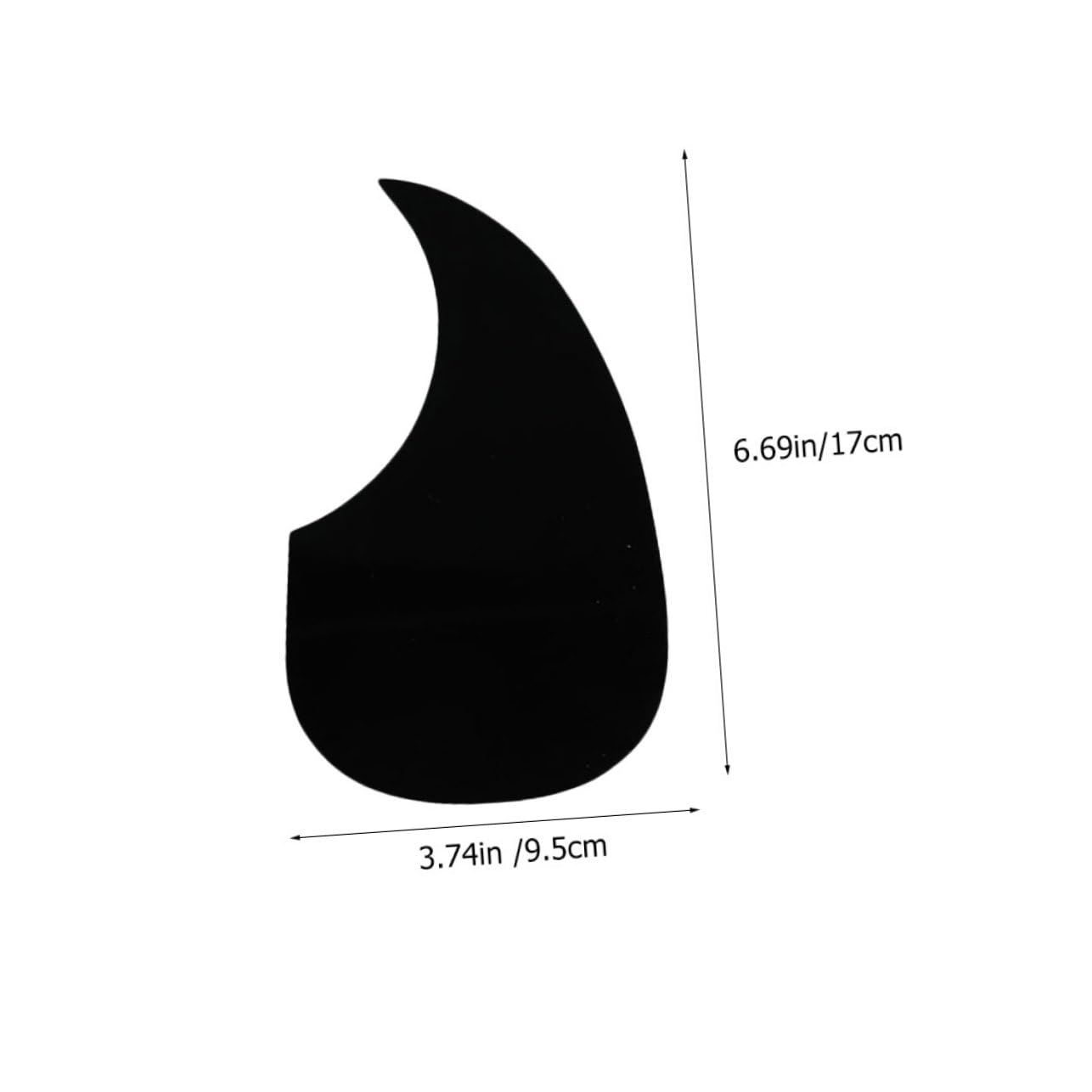 ERINGOGO Guitar Pickguard Material: Acoustic Guitar Parts Scratch Plate Impact Protection