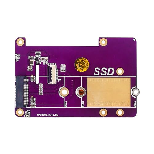 PCIe to M.2 M-Key NVME SSD Adapter Card Expansion Board for Pi 5
