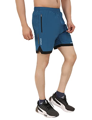 Image of WMX Men's Gym Workout Shorts Weightlifting Squatting Shorts for Men Bodybuilding Training Jogger with Zipper Pockets