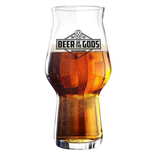 Wacken Brauerei - Vaso de Cerveza Craftmaster One - Beer of The Gods - para Cerveza Artesanal - 1 Vaso