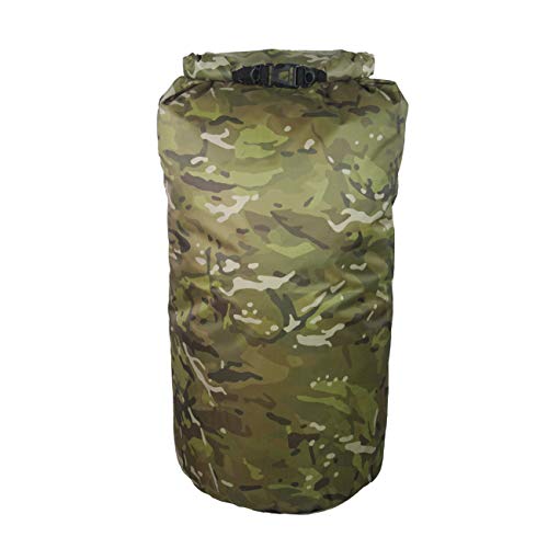 Lomo Bolsa seca de camuflaje de 40 l, enrollable, Green, moderno