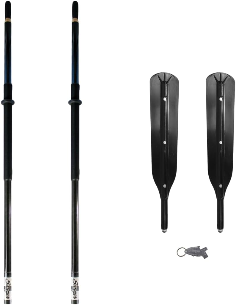 Sawyer Paddles and Oars Sawyer Polecat Oar with Duramax Oar Blade for Rafts and Drift Boats - Rowing, Rafting, Fishing