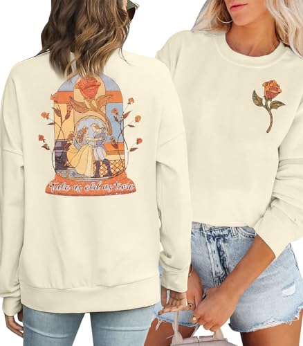 Magical Sweatshirt Beauty and The Beast Sweatshirts: Belle Princess Sweater
