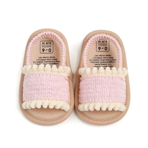 Image of Infant Baby Boys Girls Summer Sandals Party Wedding Dress Flats Shoes Newborn Crib Shoes First Walkers Prewalkers 0-18 Months
