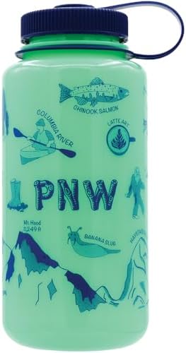 Nalgene 32 oz Wide Mouth Water Bottle | BPA-Free, Durable & Leak ...