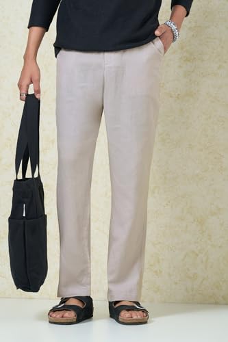 Image of 7 Alt by Pantaloons Men Casual Pants