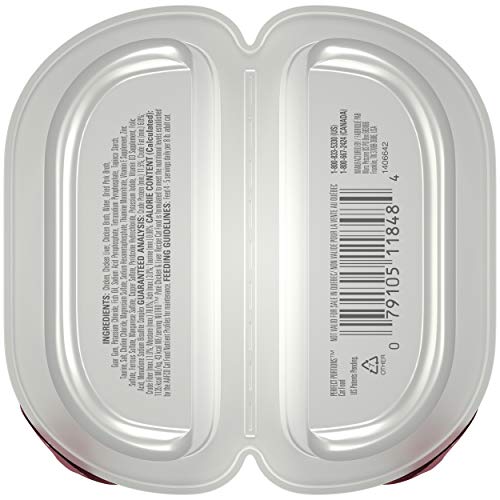 Nutro Grain Free Natural Wet Cat Food Paté Chicken & Liver Recipe, (24) 2.64 Oz. Perfect Portions Twin-Pack Trays #TOP2
