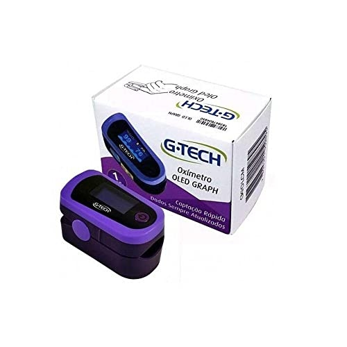 G-Tech Oxímetro De Pulso Portátil Modelo Oled Graph G-Tech Oxímetro De Pulso Portátil Modelo Oled Graph