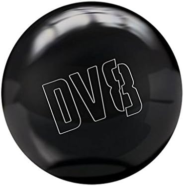 DV8 Just Black Bowling Ball with Free Shoulder Sack (8lbs)