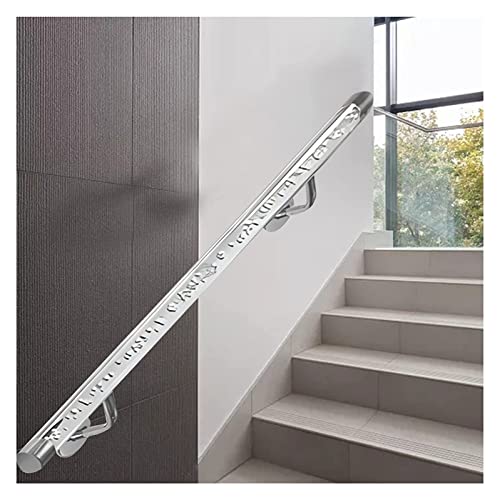 WDJBPSH Barandilla Transparente Barandilla para Escaleras con Soporte de Pared, Moderno Transparente Barras de Sujeción Acrílicas para Interiores y Exteriores Escalones de la Buhardilla, Carga 200KG Cover