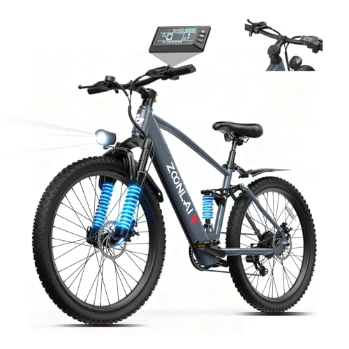 ILUCKYURE Electric Bike for Adults, 20' 24' 26'...