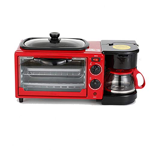 Ofen Solo Mikrowellenherd in silberner Takt im Doppelofen gebaut im Doppelofen - Edelstahl Premium-Konvektion Halogen-Ofenkocher Kaffeemaschine