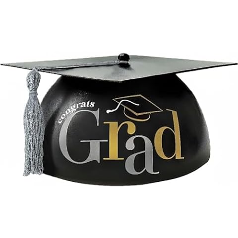Amscan Grad Cap Cake Topper Cover