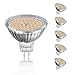 Bonlux MR16 GU5.3 GX5.3 LED Strahler Lampen 12V 4W Warmweiß 3000K Ersatz für 35W Halogen Lampen 350 Lumen 120°Abstrahlwinkel (6-Stück Nicht Dimmbar)
