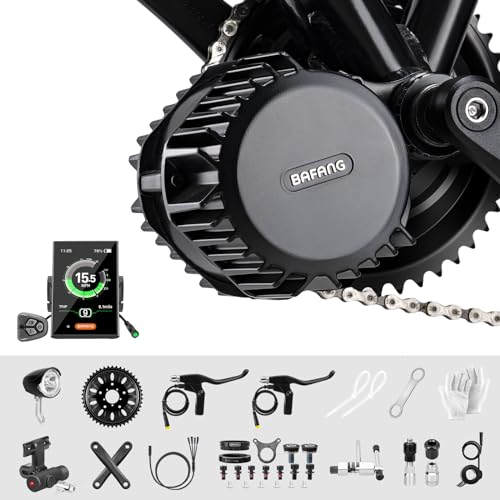 Bafang Bbshd Parts Pedivelle Bafang Per E-Bike - Lega Alluminio 170mm | Compatibile BBS01B BBS02B BBS-HD Kit Conversione Bici