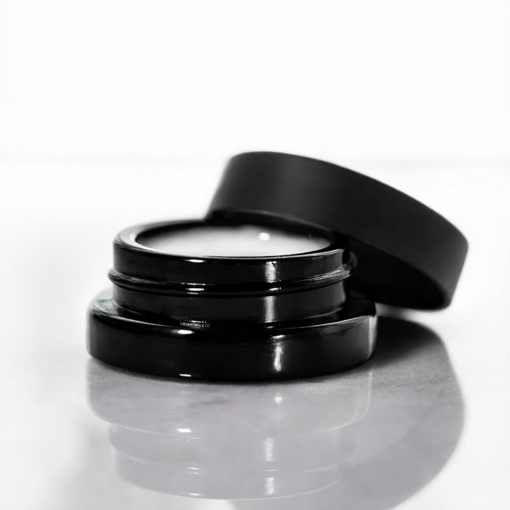 7ml Thick Glass Jars with Airtight Lids, 90 Pack
