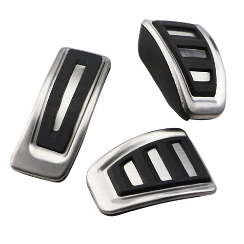 Accessoires de pédale de voiture en inox pour Audi Q5 A5 A4 B8 RHD MT