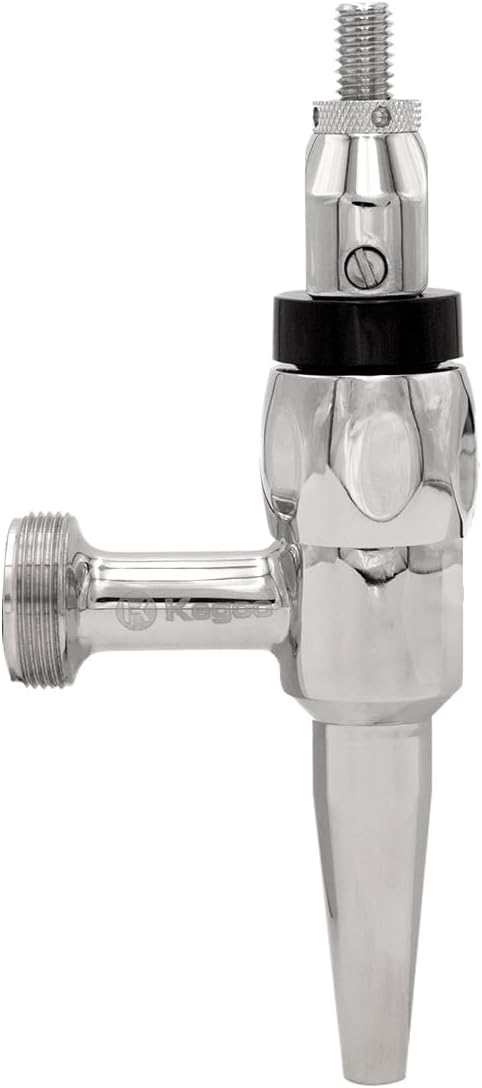 Kegco Stout Beer Faucet, Chrome