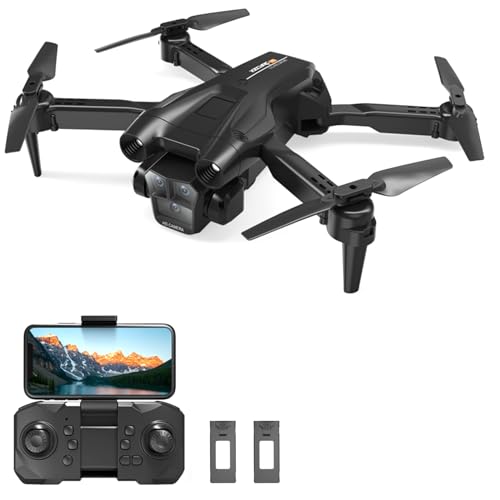 Namolit Drone de controle remoto com câmera 4K Quadcopter de controle remoto para evitar obstáculos