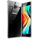 Completamente transparente: para mantener el diseño del teléfono inteligente, la cubierta trasera transparente para Samsung Galaxy A3 (2016) ofrece una visibilidad sin distorsiones del teléfono: la funda flexible es casi invisible