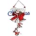 SJYDQ Decorazioni Natalizie Xmas Bell Bell Hanging Pendant Ornaments Metal Jingle Bells Bambola (Color : A, Size : 12 * 22cm)