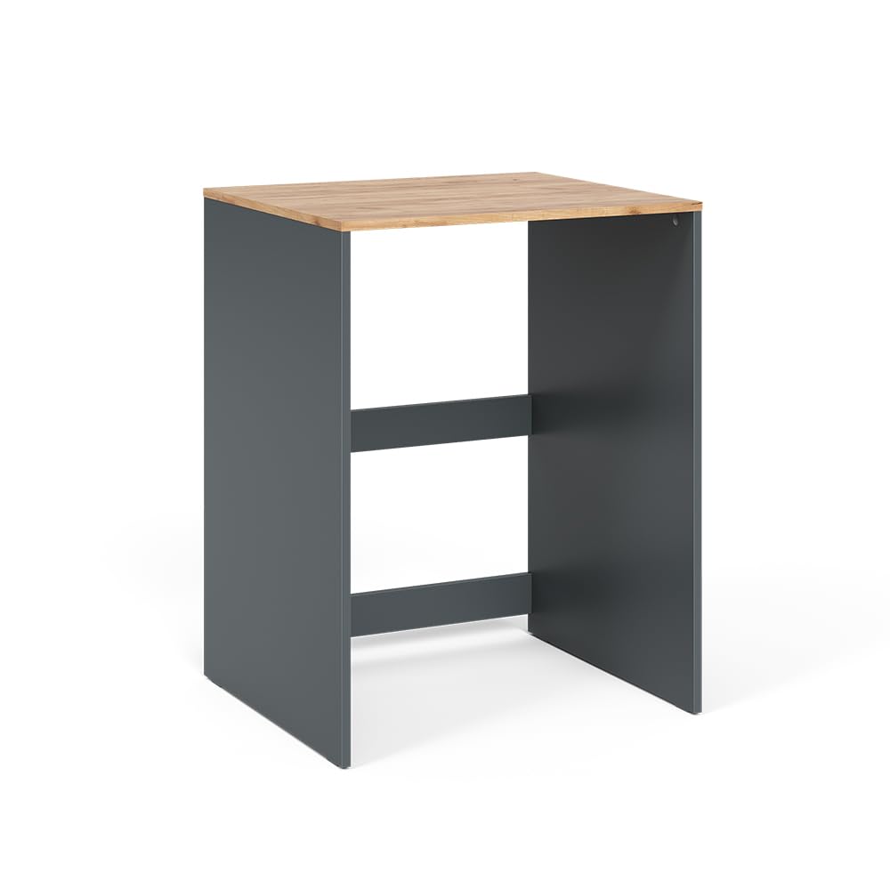 Vicco Armoire Machine à Laver Viktor, Anthracite/chêne doré, 68x88.2cm, pour Un Rangement Peu encombrant au-Dessus des Machines à Laver