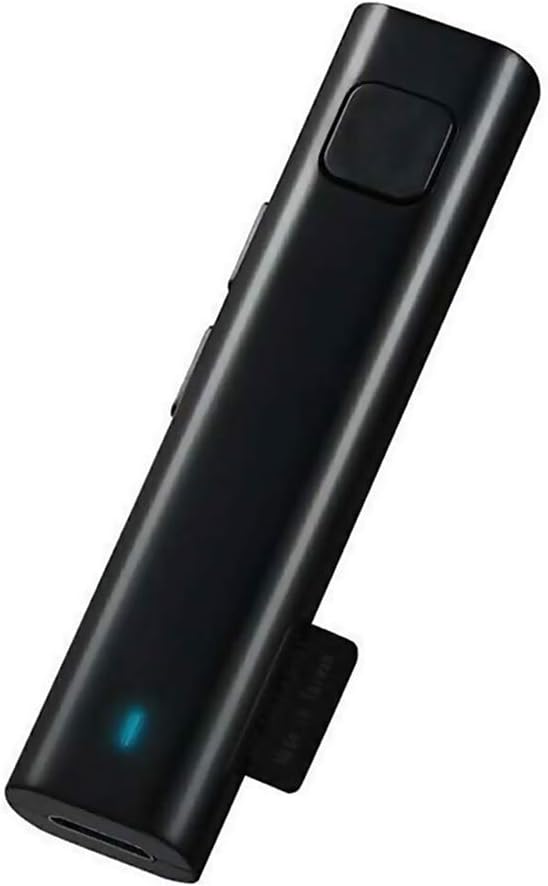 Dpofirs Bluetooth Clip on Music Receiver | HiFi Audio with TF Card Slot, 3.5H Playtime, Compatible with OS Android, for Driving,Running,Travel (Black)